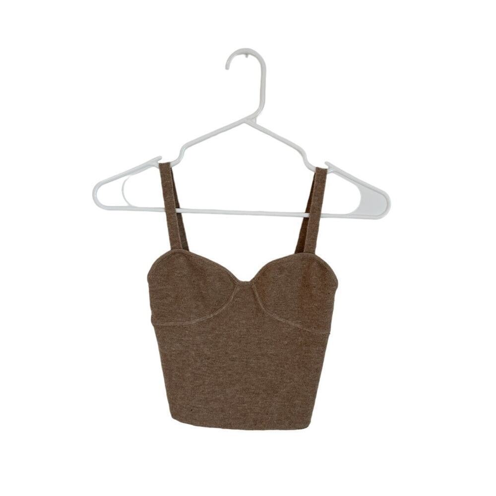 Aritzia Wilfred Sicily Sweater Sweetheart Tank Wool Cashmere Blend Size XS